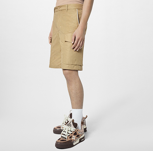 ヴィトン ハーフパンツ スーパーコピー Louis Vuitton RIPSTOPワークウェア カジュアルポケットショートパンツ
