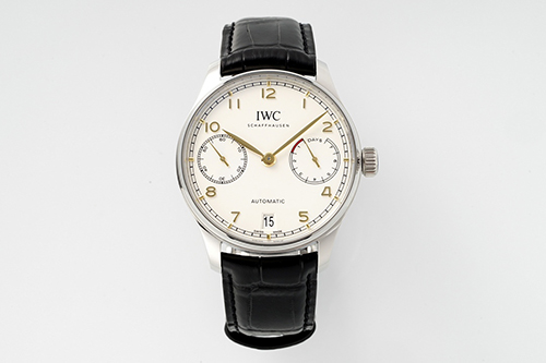 IWCスーパーコピー  防水 牛革とIWCオリジナルレベルの折りたたみバックル メンズ 時計