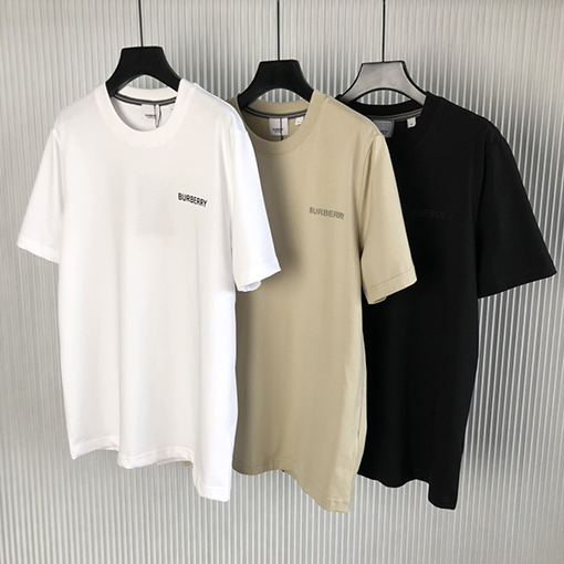 バーバリー 半袖Tシャツ スーパーコピー レターバッジ半袖TシャツBURBERRY シンプルなクラシックなデザイン