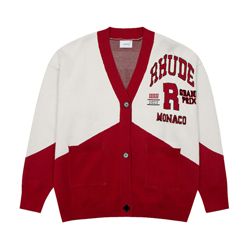 Rhude ニットカーディガンスーパーコピー    男女兼用