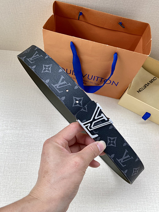 ヴィトン  ベルト スーパーコピー Louis Vuitton 40mm モノグラムエクリプス ダブルフェイス ベルト