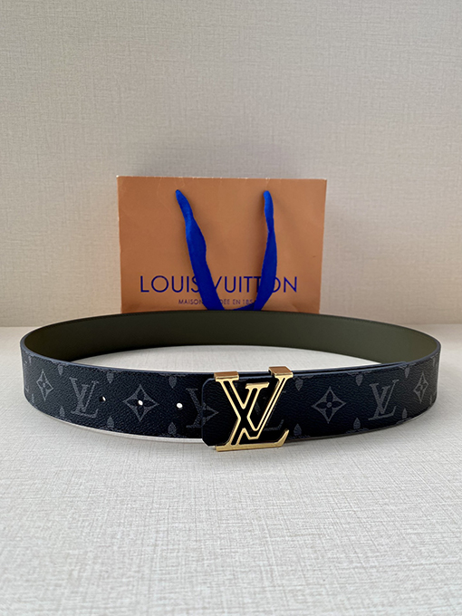ヴィトン  ベルト スーパーコピー Louis Vuitton 40mm モノグラムエクリプス ダブルフェイス ベルト