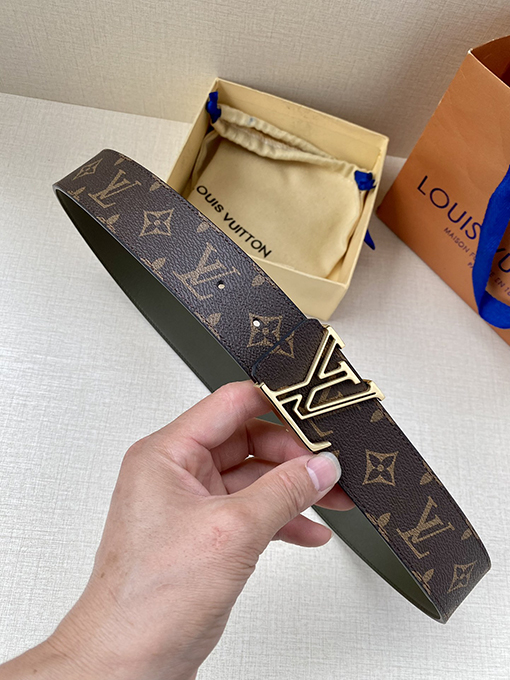 ヴィトン  ベルト スーパーコピー Louis Vuitton 40mm モノグラムエクリプス ダブルフェイス ベルト