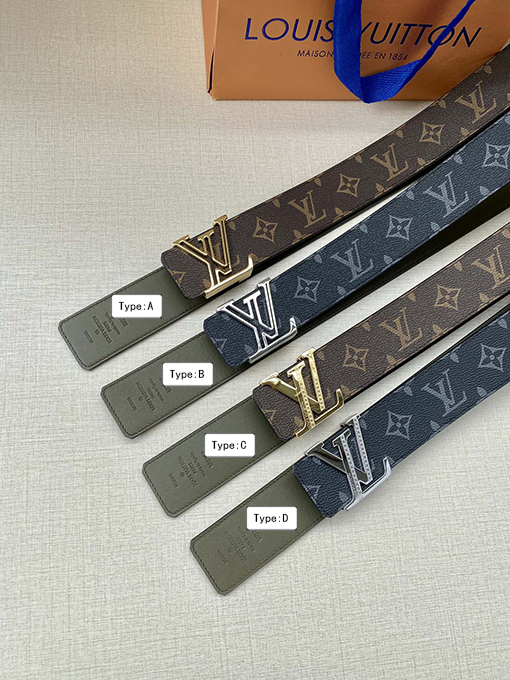 ヴィトン  ベルト スーパーコピー Louis Vuitton 40mm モノグラムエクリプス ダブルフェイス ベルト