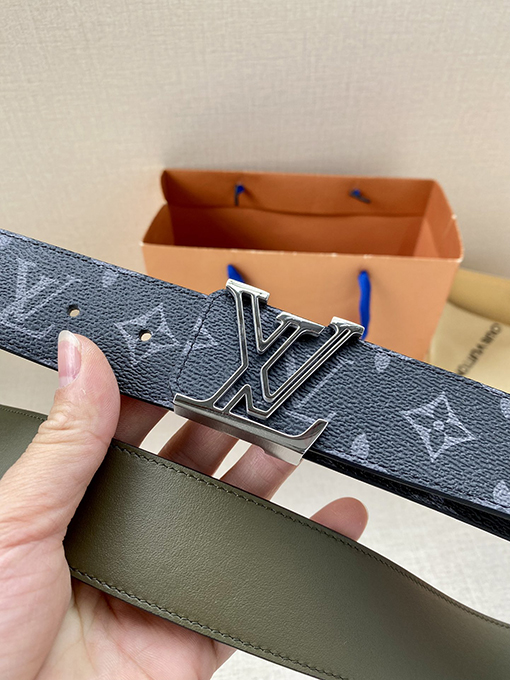 ヴィトン  ベルト スーパーコピー Louis Vuitton 40mm モノグラムエクリプス ダブルフェイス ベルト