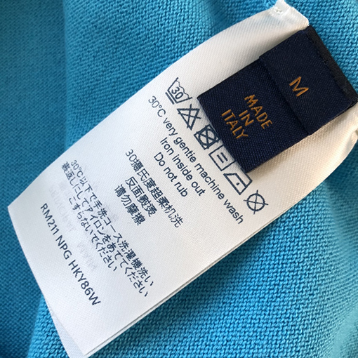 ルイヴィトンニットTシャツ スーパーコピー  Louis Vuitton 別針ロゴ入りニット半袖Tシャツ
