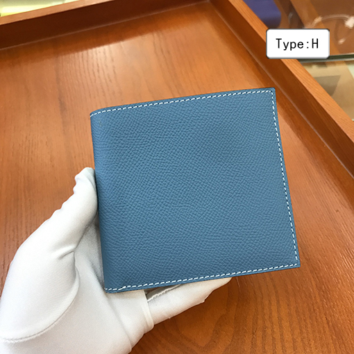 エルメス 財布 スーパーコピー HERMES メンズショートウォレット Epsom レザー