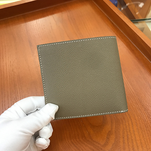 エルメス 財布 スーパーコピー HERMES メンズショートウォレット Epsom レザー