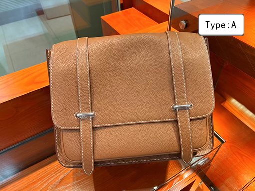 エルメス バック スーパーコピー HERMES  手縫い メンズショルダーバッグ メッセンジャーバッグ