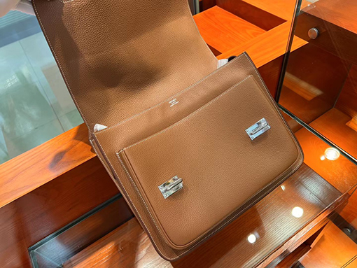 エルメス バック スーパーコピー HERMES  手縫い メンズショルダーバッグ メッセンジャーバッグ
