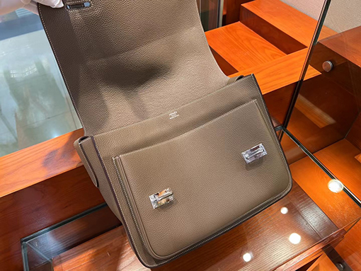 エルメス バック スーパーコピー HERMES  手縫い メンズショルダーバッグ メッセンジャーバッグ