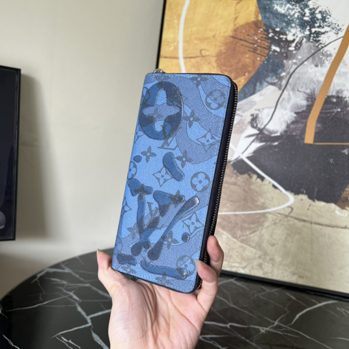 ヴィトン 財布 スーパーコピー Louis Vuitton モノグラム アクアガーデン ラインのZippy財布 M82305