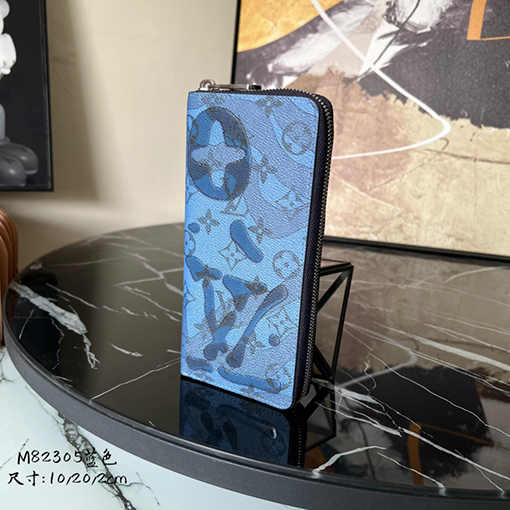 ヴィトン 財布 スーパーコピー Louis Vuitton モノグラム アクアガーデン ラインのZippy財布 M82305
