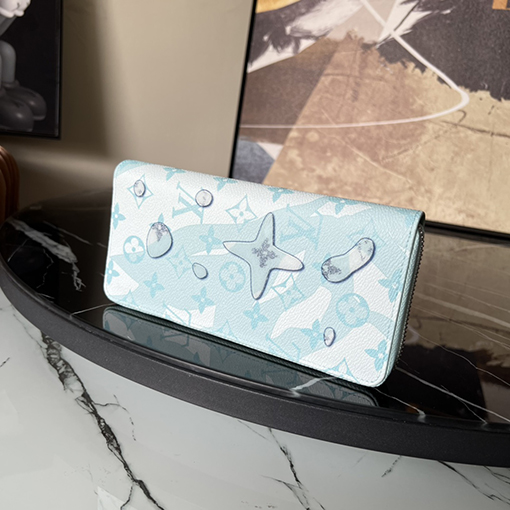 ヴィトン 財布 スーパーコピー Louis Vuitton モノグラム アクアガーデン ラインのZippy財布 M82305