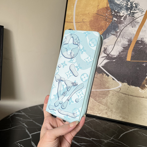 ヴィトン 財布 スーパーコピー Louis Vuitton モノグラム アクアガーデン ラインのZippy財布 M82305