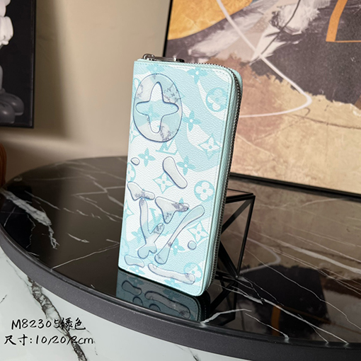 ヴィトン 財布 スーパーコピー Louis Vuitton モノグラム アクアガーデン ラインのZippy財布 M82305