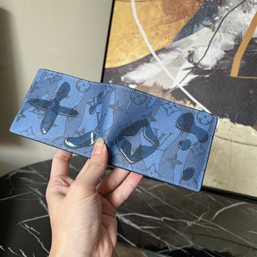 ヴィトン  財布 スーパーコピー Louis Vuitton  Monogram AquagardenのSlender財布   M82307