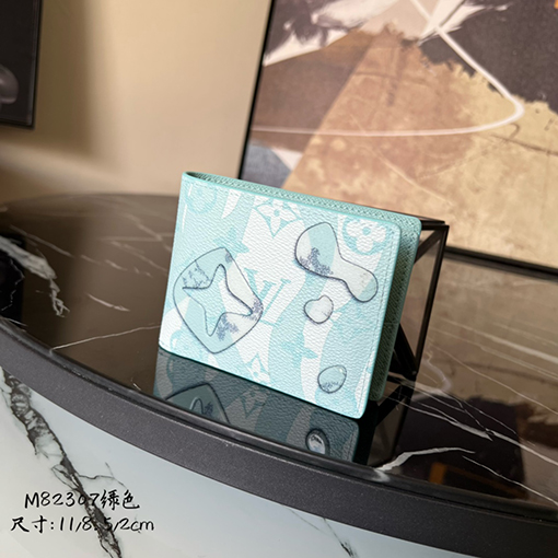 ヴィトン  財布 スーパーコピー Louis Vuitton  Monogram AquagardenのSlender財布   M82307
