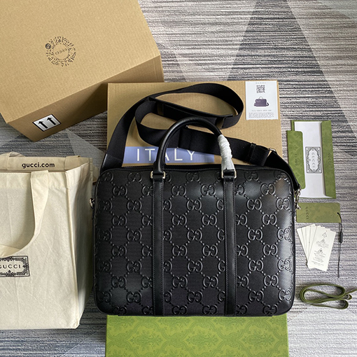 グッチ ブリーフケース コピー クラシックGGパターン GUCCI 658573