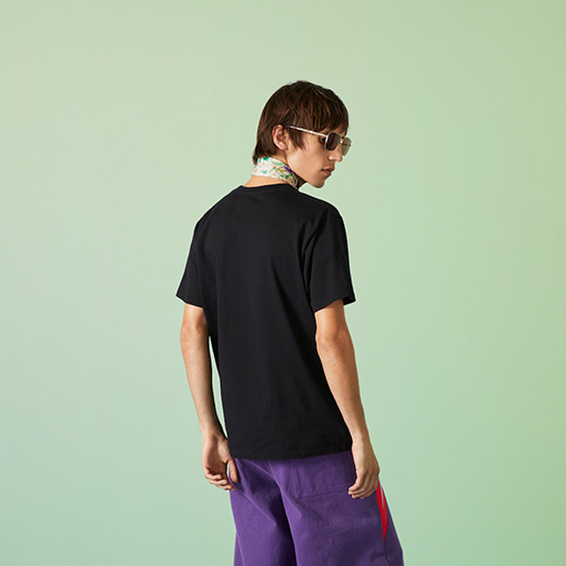 グッチ 半袖Tシャツ スーパーコピー GUCCI ブレード ロゴ ラウンドネックショートスリーブTシャツ