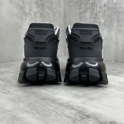 プラダコピー ラバー厚底23 ssスプレーカラーシリーズカップルスポーツ シューズ