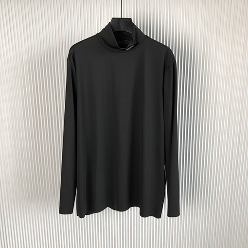 プラダ 長袖 Tシャツ スーパーコピー スタンドカラー ロゴ レギンス ロングスリーブトップ