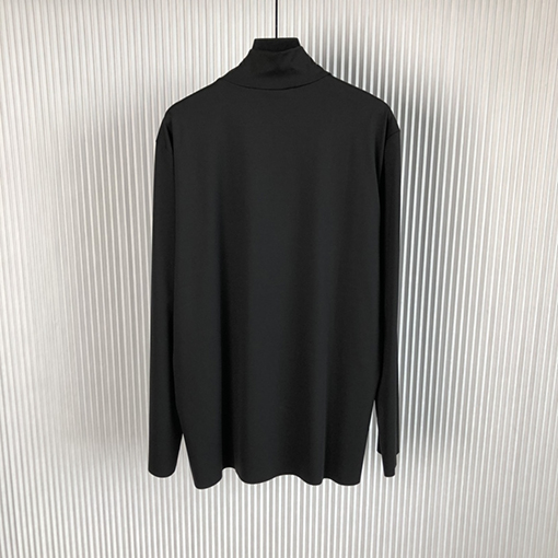 プラダ 長袖 Tシャツ スーパーコピー スタンドカラー ロゴ レギンス ロングスリーブトップ