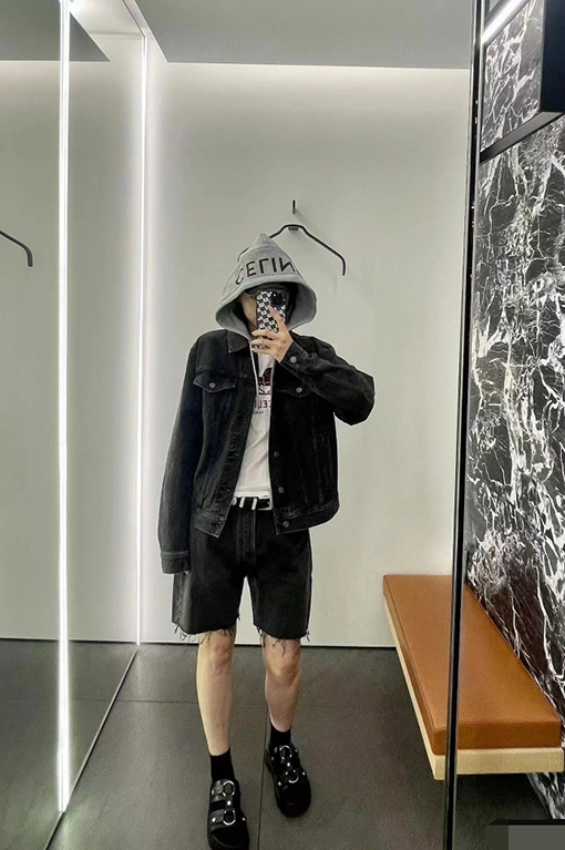 セリーヌ デニム ジャケットスーパーコピー  CELINE ウォッシュド Gジャケット