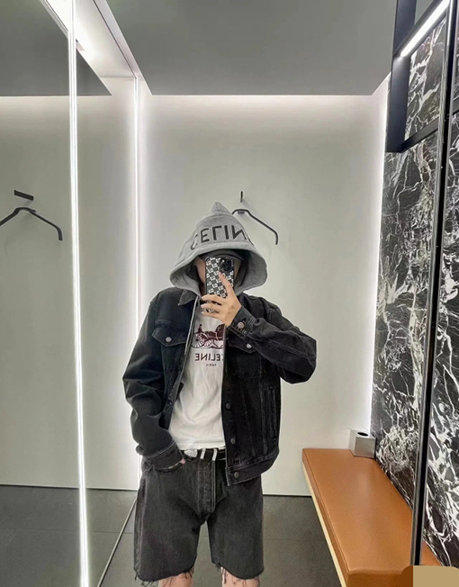 セリーヌ デニム ジャケットスーパーコピー  CELINE ウォッシュド Gジャケット
