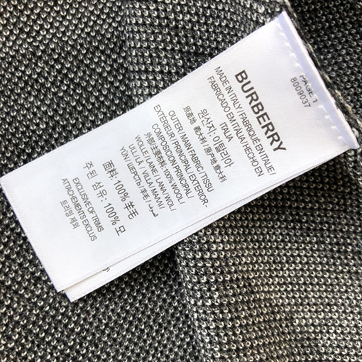 バーバリー ニット セーター スーパーコピー BURBERRY チェック柄 ラウンドネックプルオーバーニット