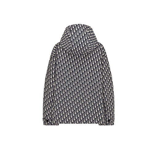 ディオール アウター スーパーコピー DIOR ブルータフタン ジャカードモチーフ パーカー