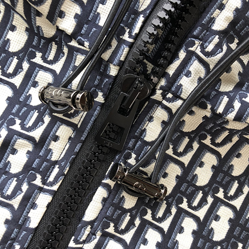 ディオール アウター スーパーコピー DIOR ブルータフタン ジャカードモチーフ パーカー