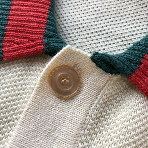 グッチ  ダブル スウェットTシャツ GUCCIスーパーコピーG ニット ターンダウン カラー ショートスリーブPOLOシャツ