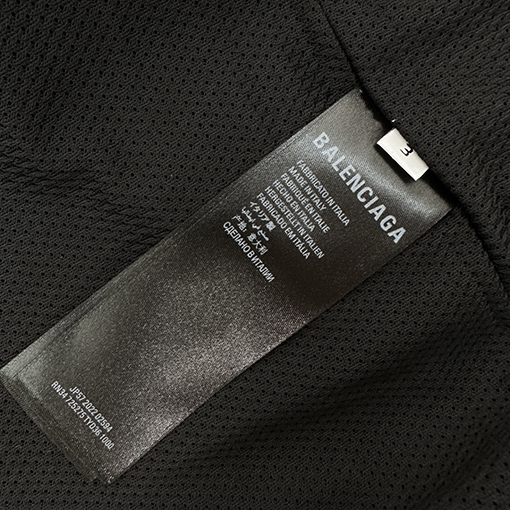 バレンシアガ ジャケット コピー BALENCIAGA ロゴプリント フーディーウィンドブレーカー