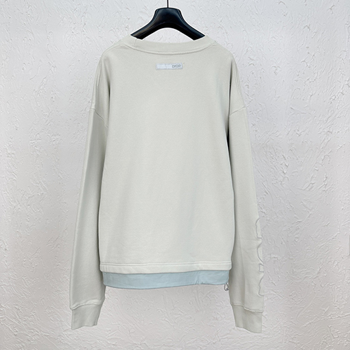 ディオール スウェットTシャツ スーパーコピー 長袖 Tシャツ トップス 袖 DIOR 刺繍