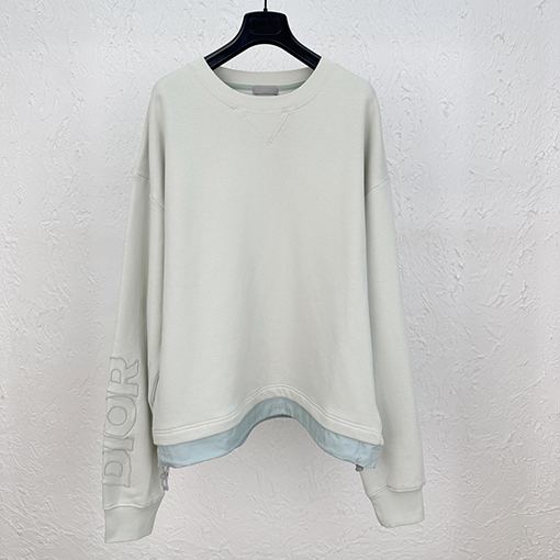 ディオール スウェットTシャツ スーパーコピー 長袖 Tシャツ トップス 袖 DIOR 刺繍