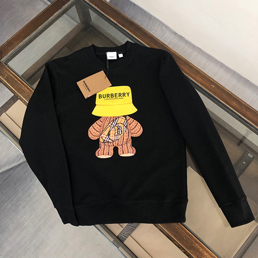 バーバリー 長袖 Tシャツ コピー 2023秋冬の新しいカップルの襟のガードル