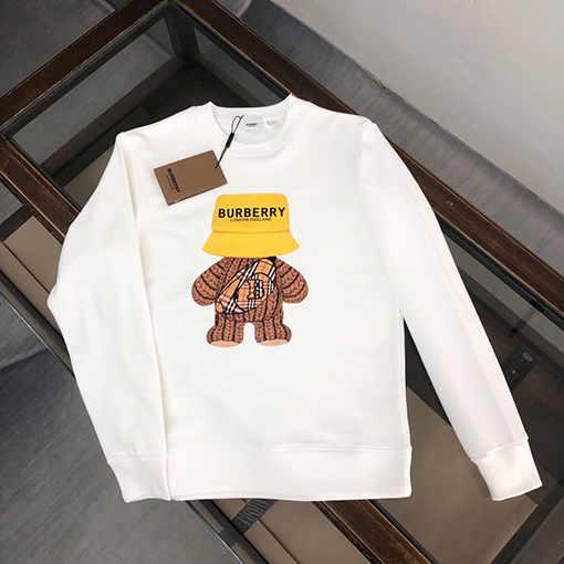 バーバリー 長袖 Tシャツ コピー 2023秋冬の新しいカップルの襟のガードル