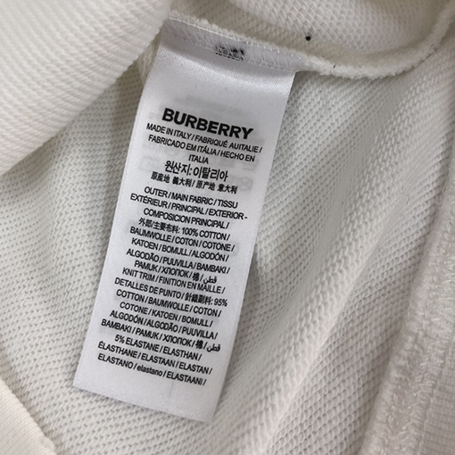 バーバリー 長袖 Tシャツ コピー 2023秋冬の新しいカップルの襟のガードル