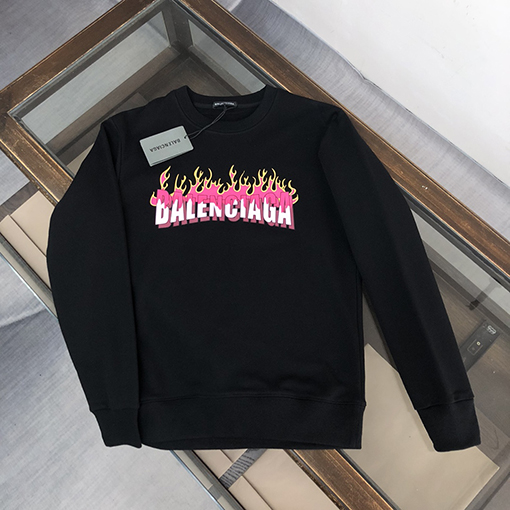 バーバリーコピー 長袖 Tシャツ プリントクルーネックカップルパーカー