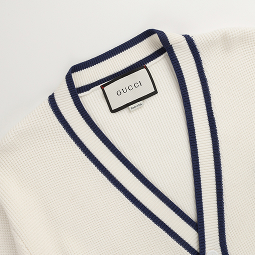 グッチ カーディガンスーパーコピー GUCCI カラーブロックカジュアルニットカーディガン