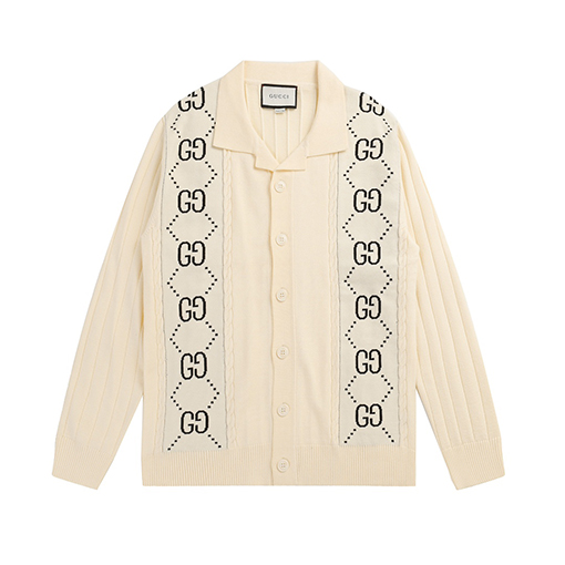 グッチ ニット セーターコピー GUCCI アルファベットパッチワークニット長袖セーター