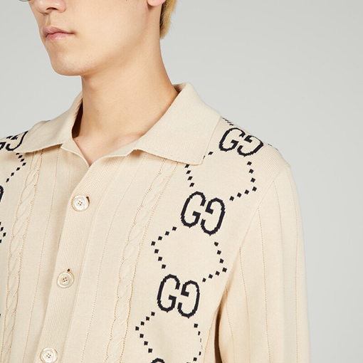 グッチ ニット セーターコピー GUCCI アルファベットパッチワークニット長袖セーター