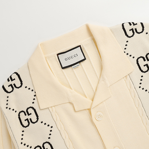 グッチ ニット セーターコピー GUCCI アルファベットパッチワークニット長袖セーター