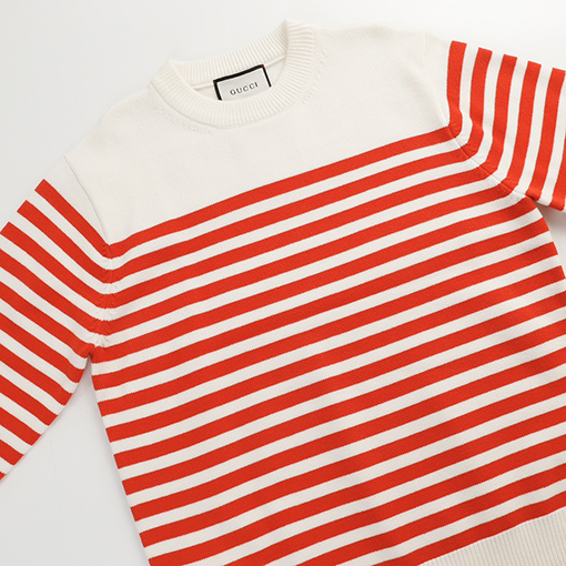 グッチ  ニット セーター スーパーコピー  GUCCI  ストライプニット長袖セーター