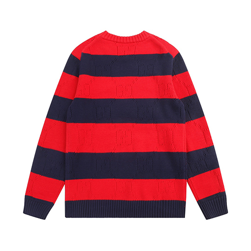 グッチ  ニット セーター コピー  GUCCI   アイコニックなGGモチーフとトーンオントーン ニット長袖セーター