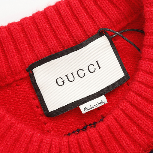 グッチ  ニット セーター コピー  GUCCI   アイコニックなGGモチーフとトーンオントーン ニット長袖セーター