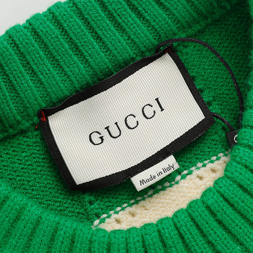 グッチ  ニット セーター コピー  GUCCI   アイコニックなGGモチーフとトーンオントーン ニット長袖セーター
