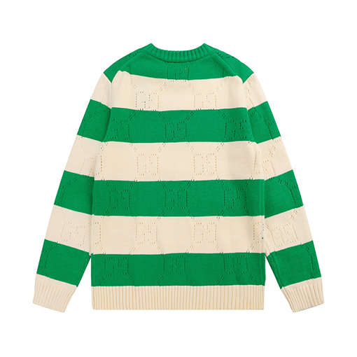 グッチ  ニット セーター コピー  GUCCI   アイコニックなGGモチーフとトーンオントーン ニット長袖セーター
