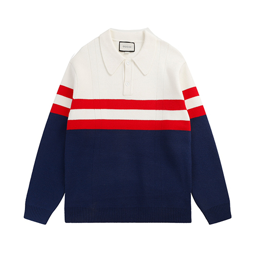 グッチ  ニット  コピー  GUCCI   パッチワークニット長袖セーター